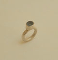anillo aguamarina