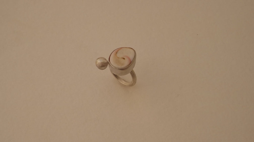 anillo queen conch shell