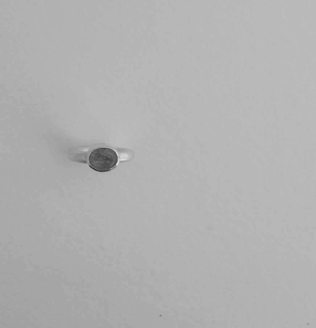 anillo aguamarina
