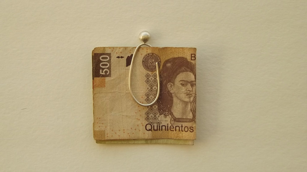 book / money clip
