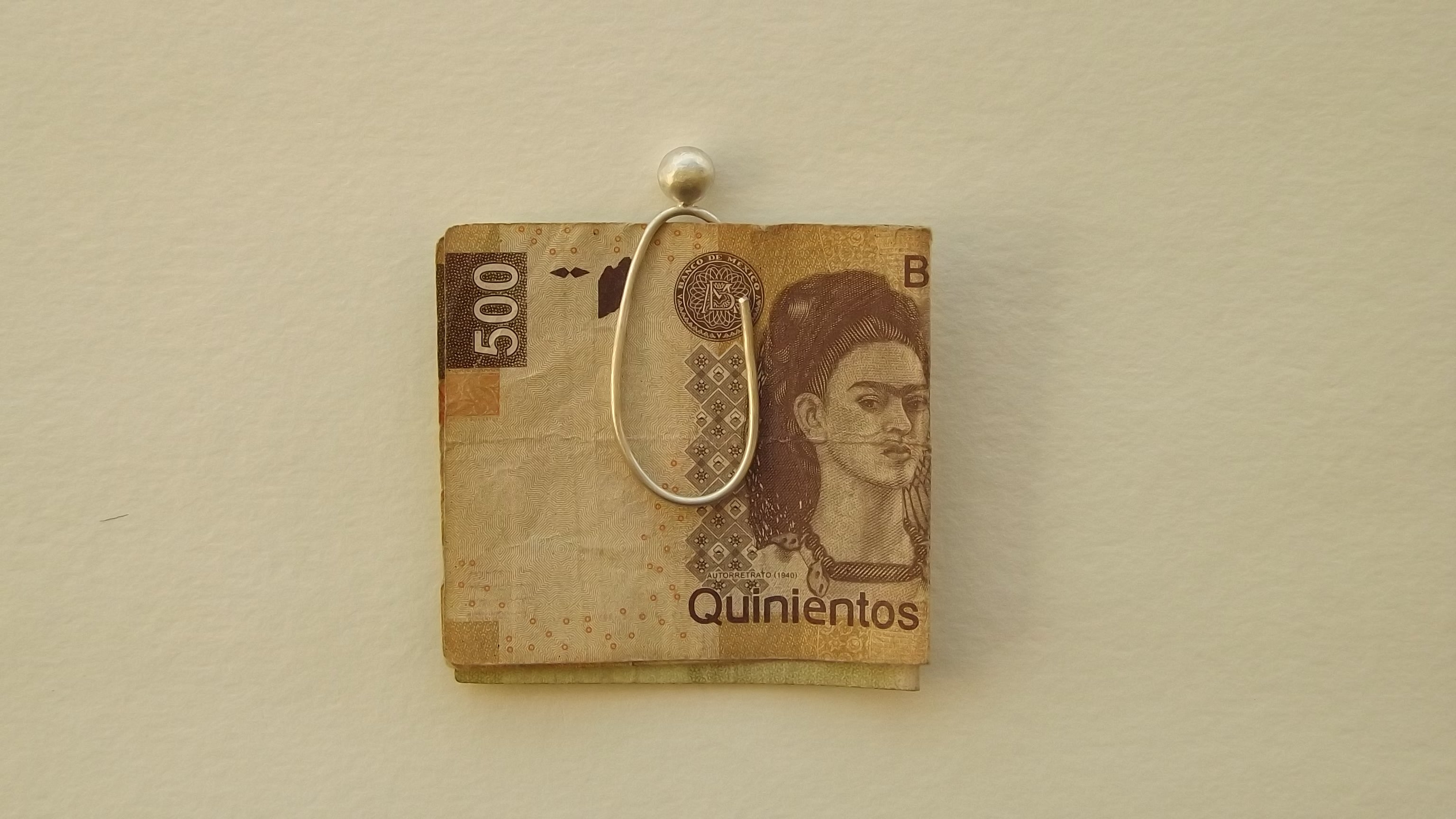 book / money clip